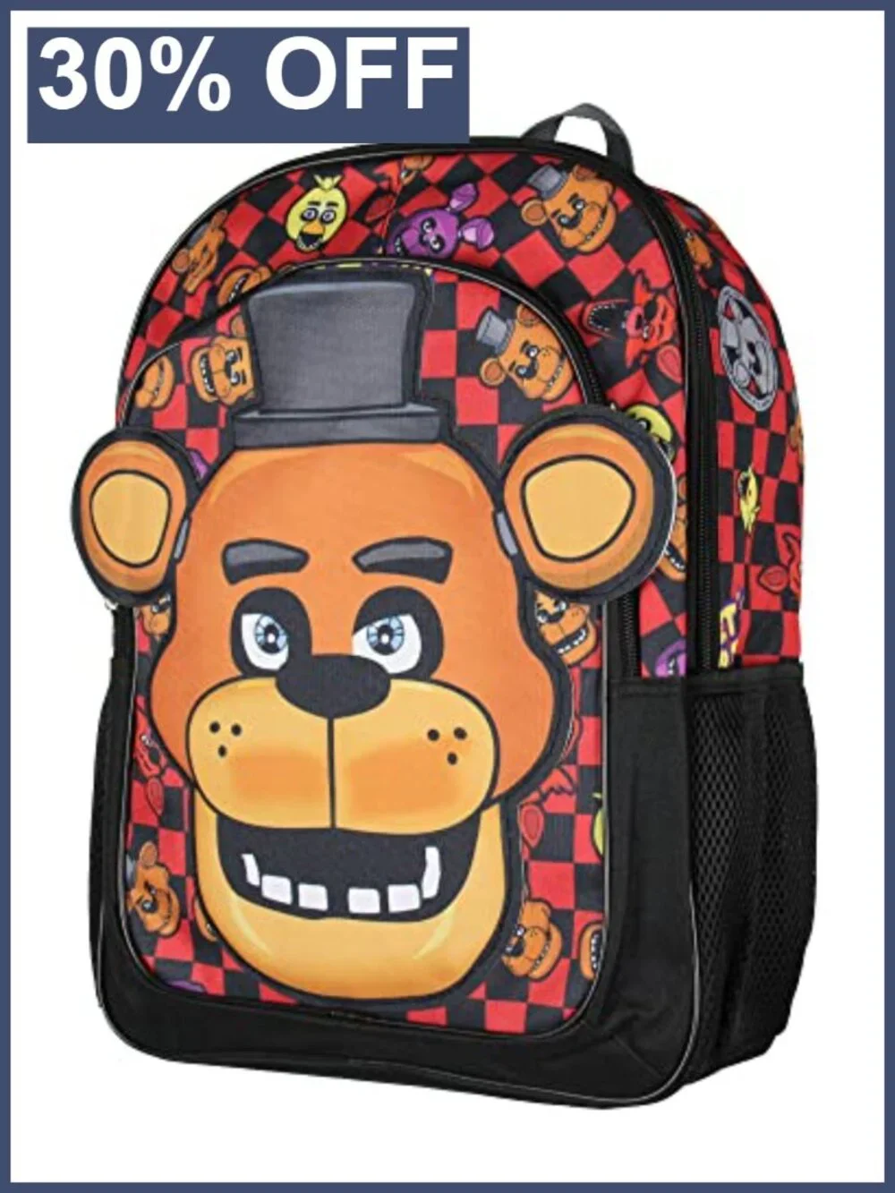 Five Nights at Freddy's 3D Freddy Fazbear Kids Backpack 16